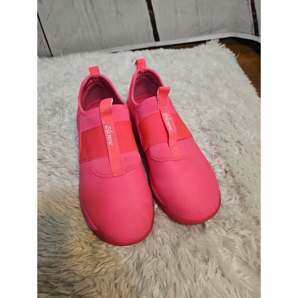 Cloves Solo Neon‎ Pink Slip On Shoes Sneakers Size